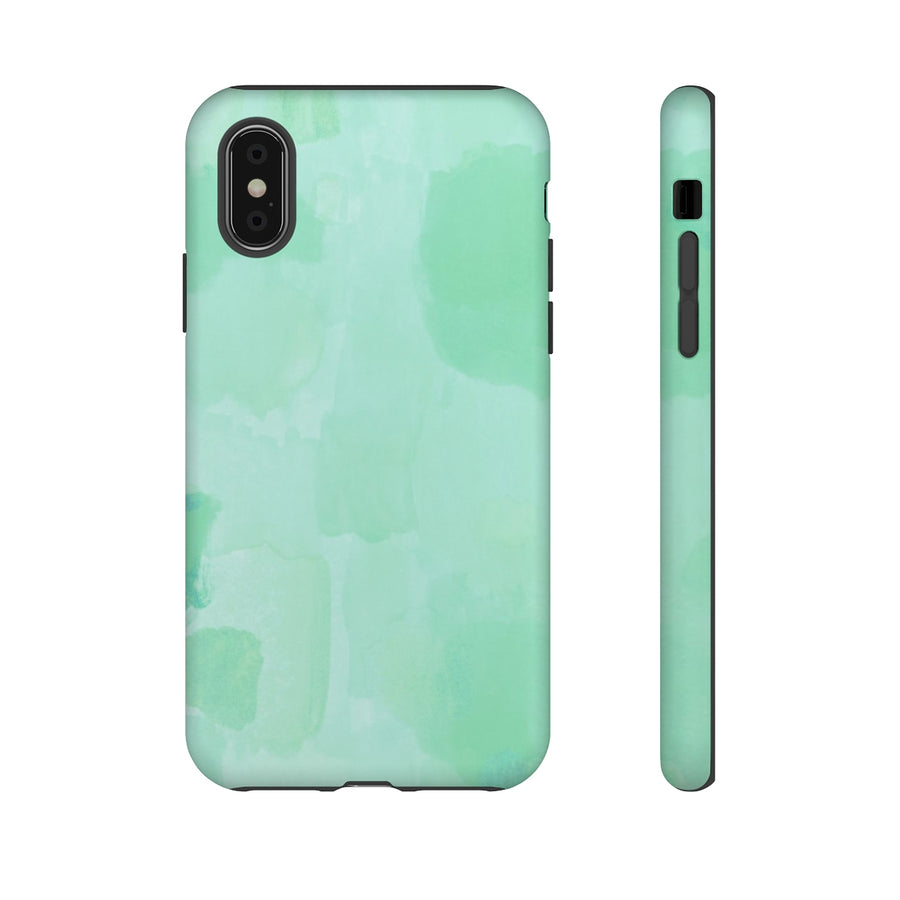 Painted Mint Watercolor TOUGH Case