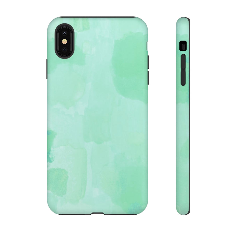 Painted Mint Watercolor TOUGH Case